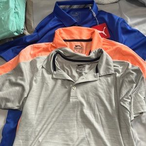 Performance golf shirts